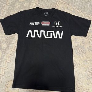 INDYCAR AUTHENTIC APPAREL SIZE S SHORT SLEEVE 100% T- SHIRT